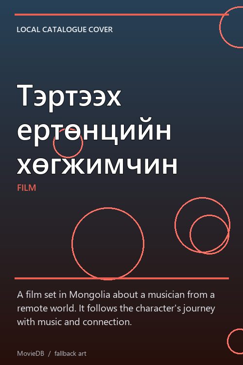Тэртээх ертөнцийн хөгжимчин poster