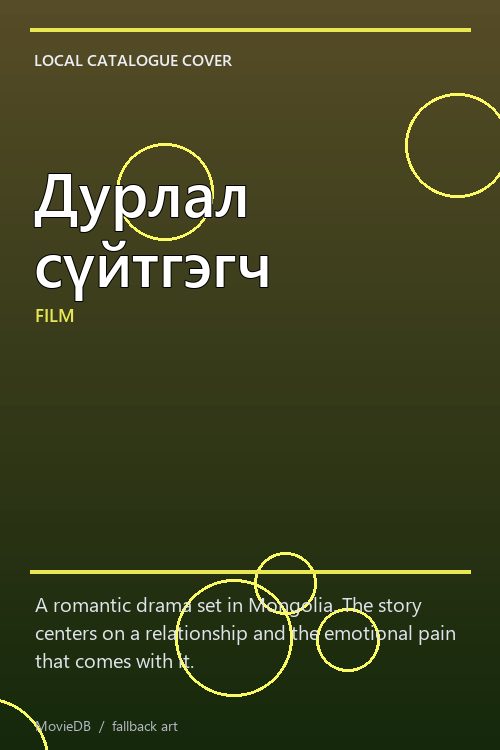 Дурлал сүйтгэгч poster