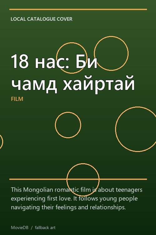 18 нас: Би чамд хайртай poster