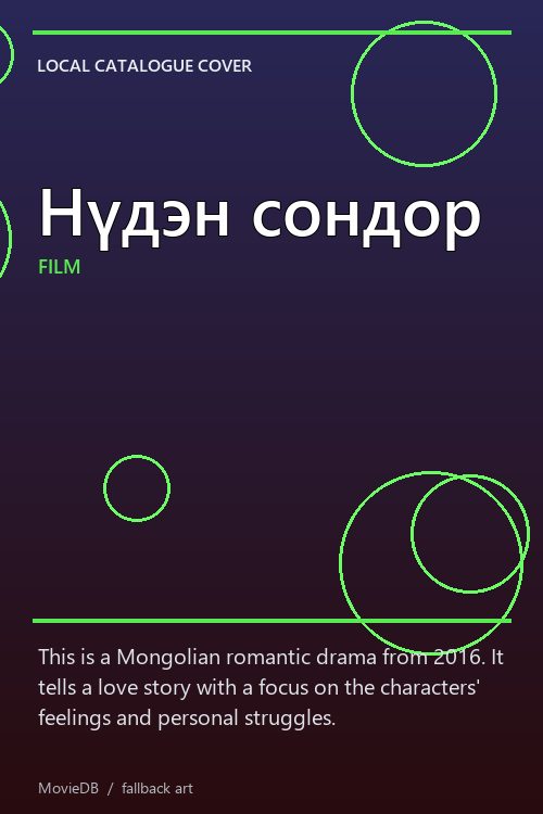 Нүдэн сондор poster