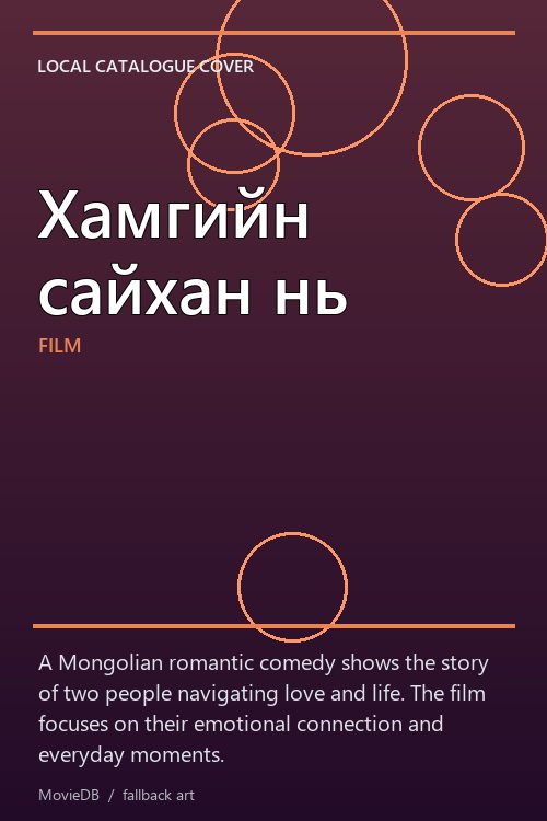 Хамгийн сайхан нь poster