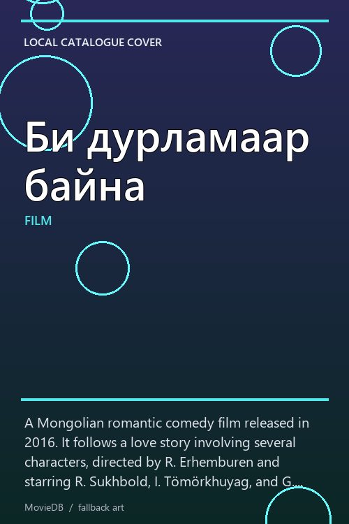 Би дурламаар байна poster