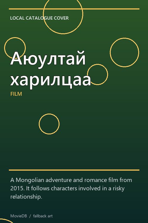 Аюултай харилцаа poster