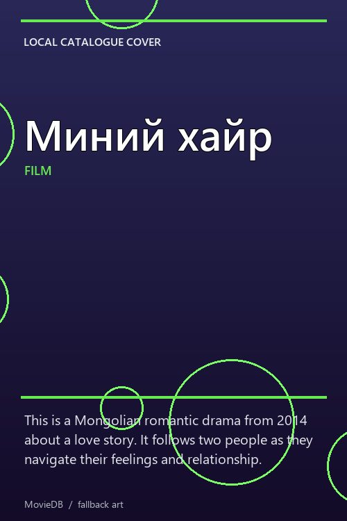 Миний хайр poster