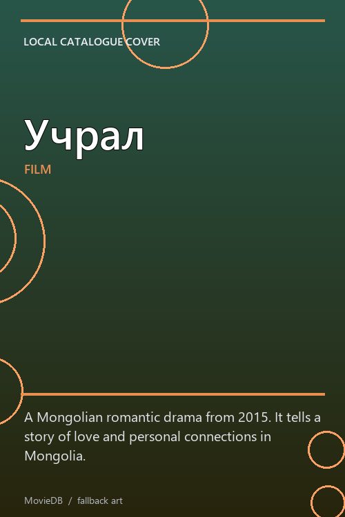 Учрал poster