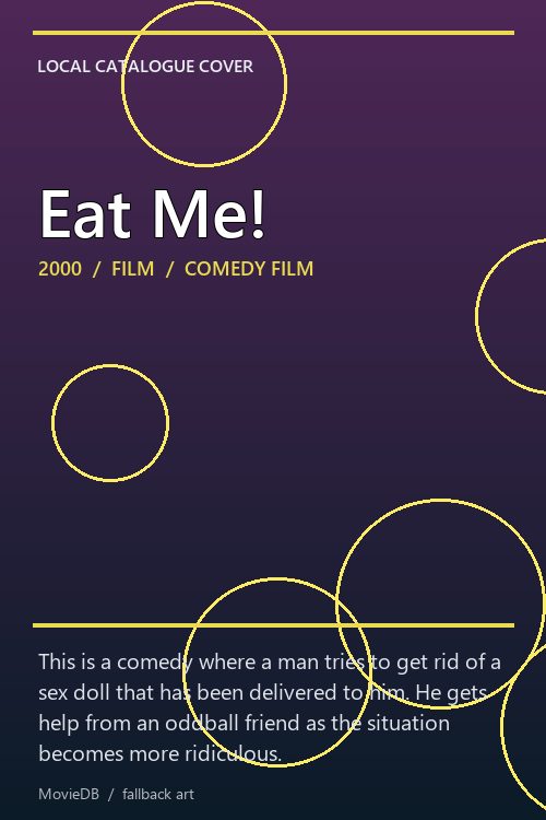 Eat Me! poster