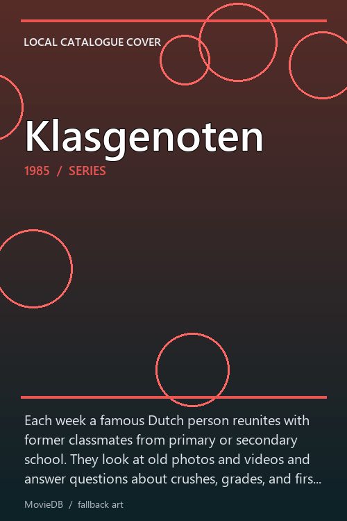 Klasgenoten poster