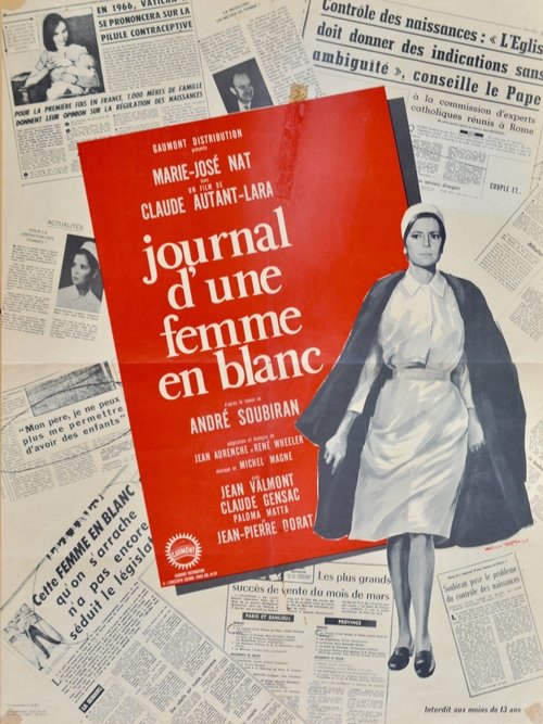 Le Journal d'une femme en blanc poster