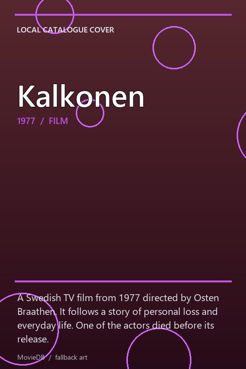Kalkonen poster
