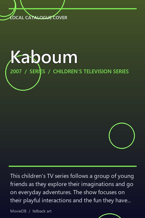 Kaboum poster