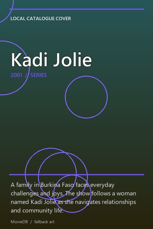 Kadi Jolie poster