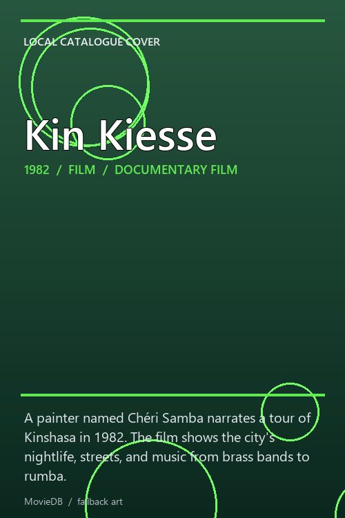 Kin Kiesse poster