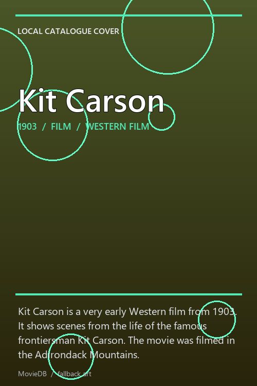 Kit Carson poster