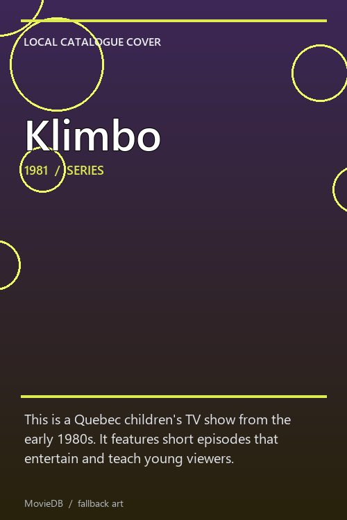 Klimbo poster