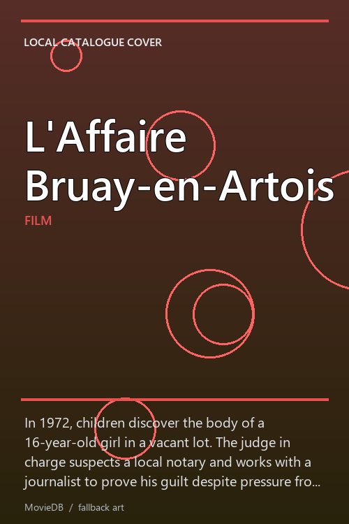 L'Affaire Bruay-en-Artois poster
