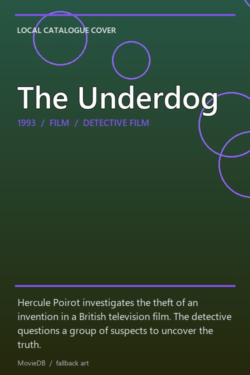 The Underdog poster