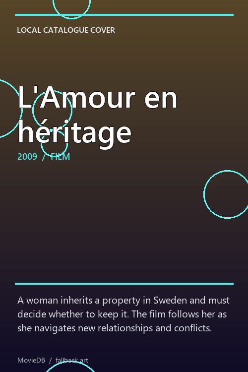 L'Amour en héritage poster
