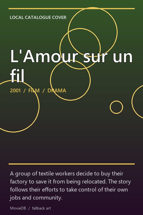 L'Amour sur un fil poster