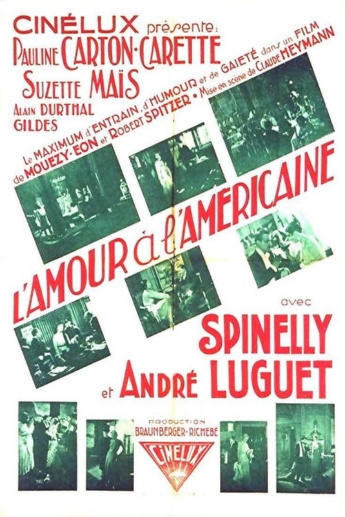 L'Amour à l'américaine poster