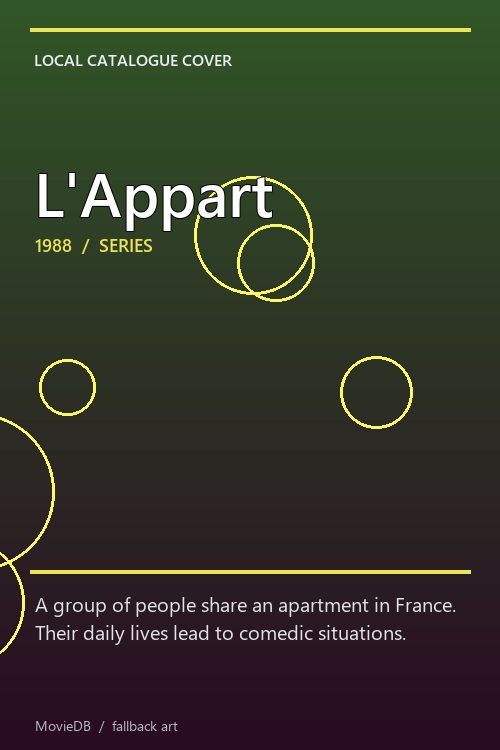 L'Appart poster