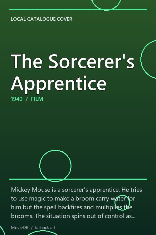 The Sorcerer's Apprentice poster