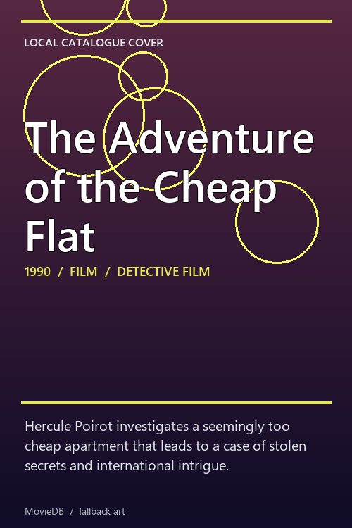 The Adventure of the Cheap Flat poster