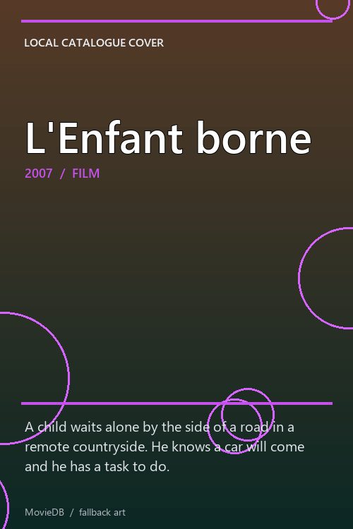 L'Enfant borne poster