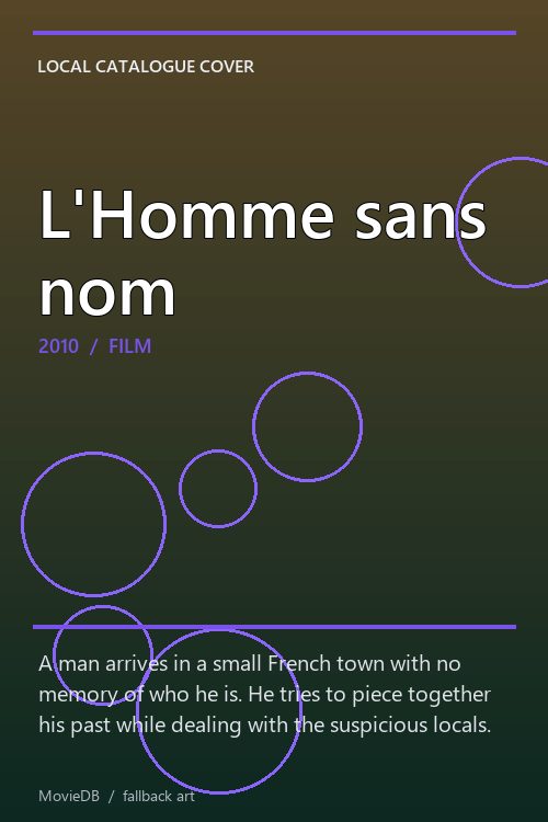 L'Homme sans nom poster
