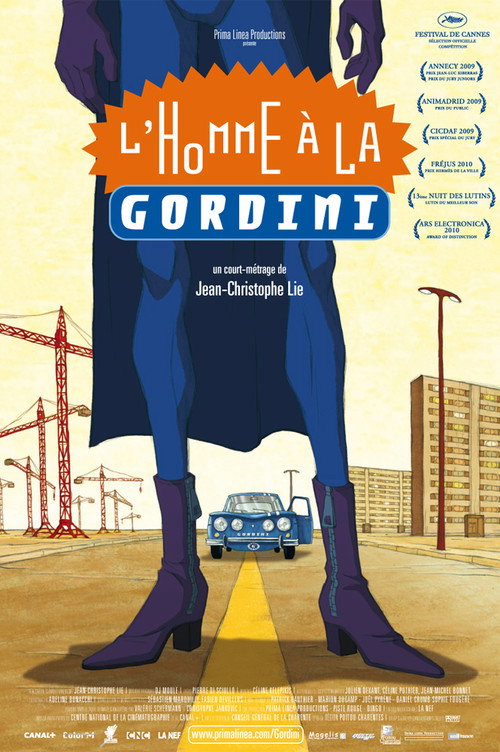 The Man in the Blue Gordini poster
