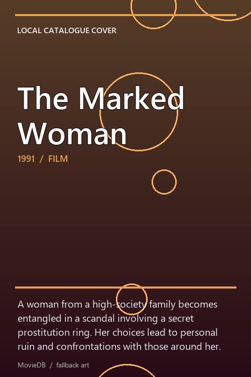 The Marked Woman poster