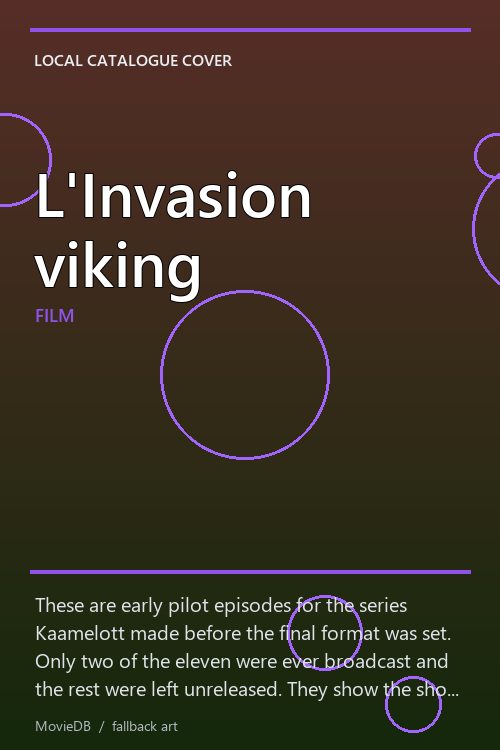 L'Invasion viking poster