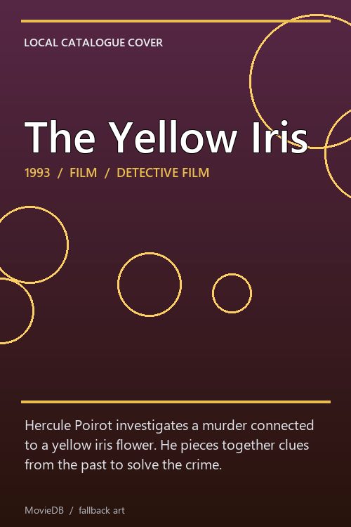 The Yellow Iris poster