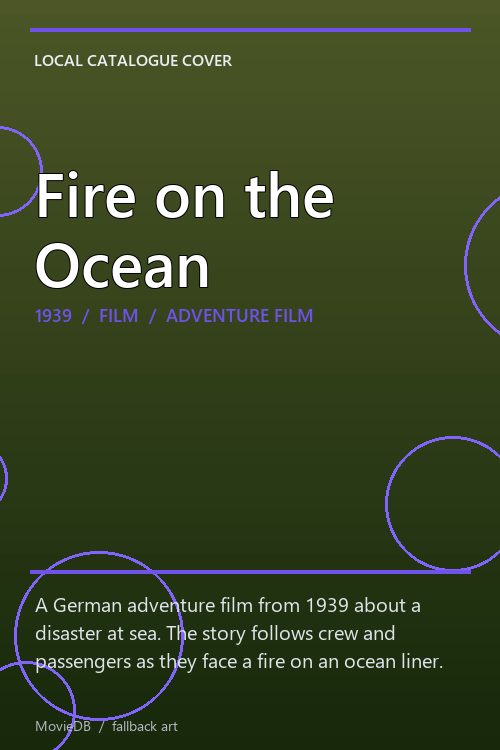 Fire on the Ocean poster