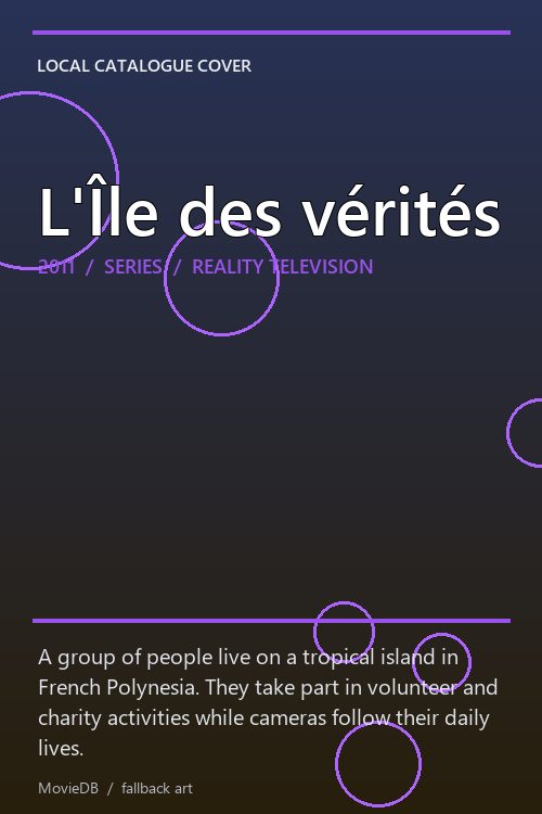 L'Île des vérités poster