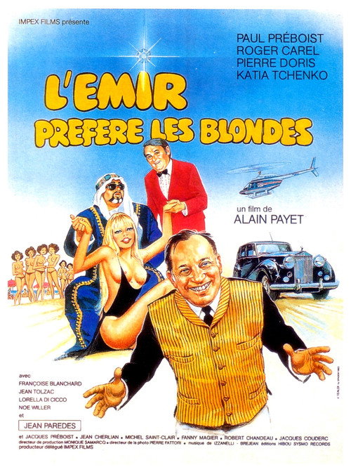 L' Emir prefere les blondes poster