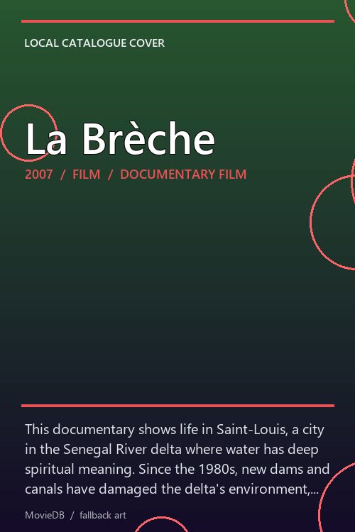 La Brèche poster