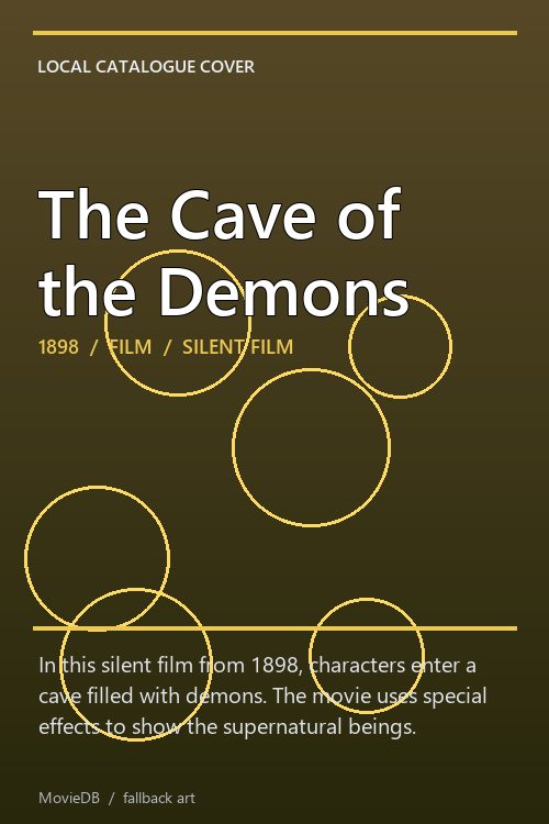 The Cave of the Demons poster