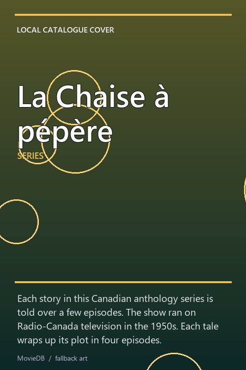 La Chaise à pépère poster