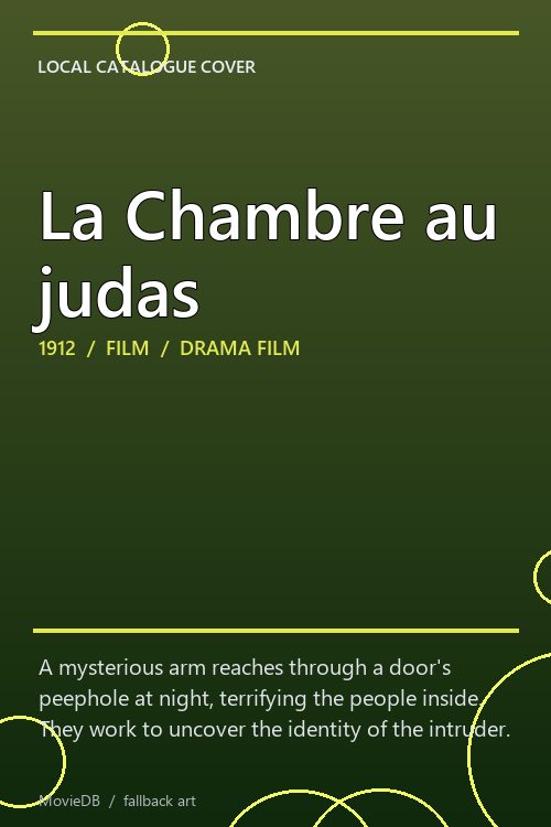 La Chambre au judas poster