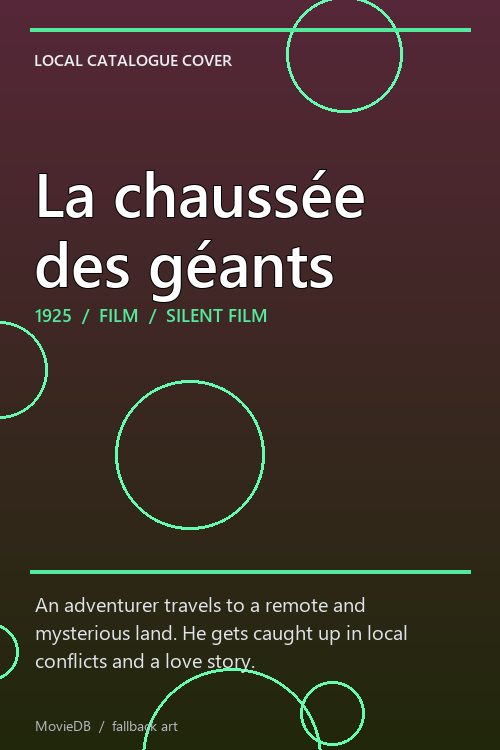 La chaussée des géants poster