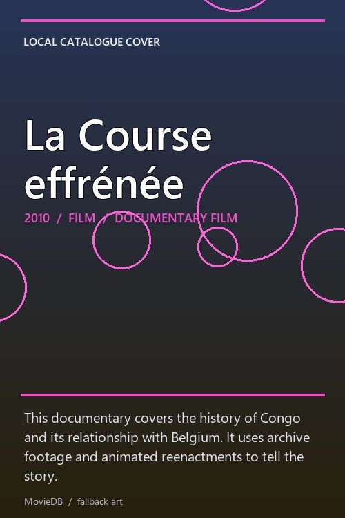 La Course effrénée poster