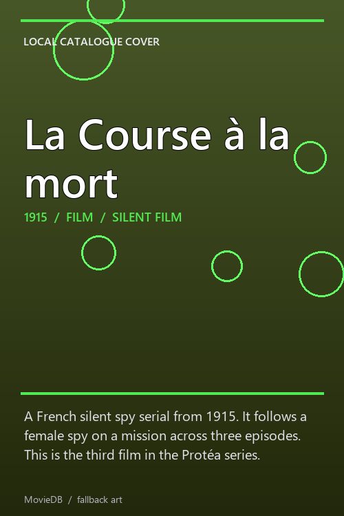 La Course à la mort poster