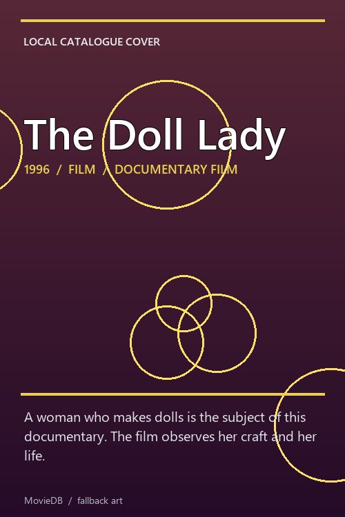 The Doll Lady poster