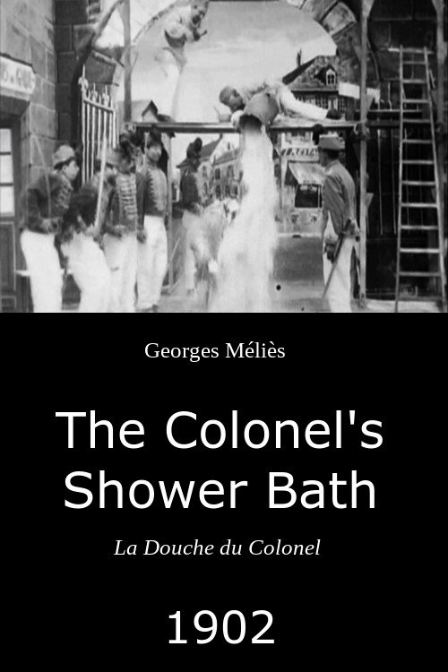 La douche du colonel poster