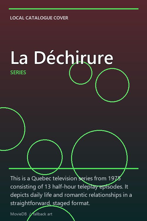 La Déchirure poster