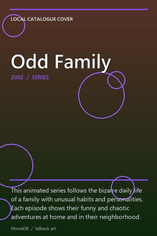 Odd Family poster
