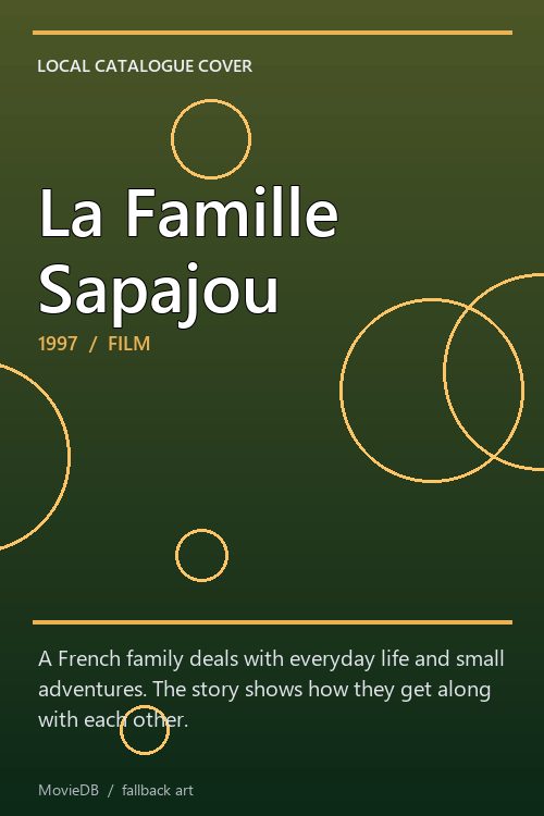 La Famille Sapajou poster