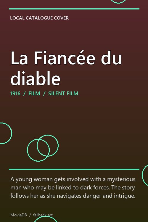 La Fiancée du diable poster