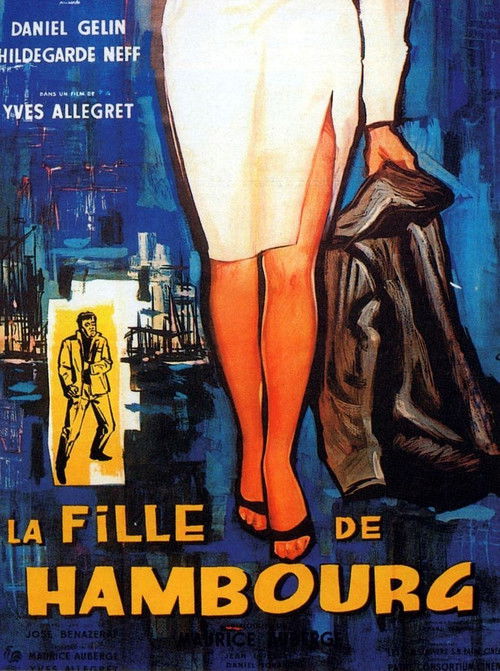 La fille de hambourg poster