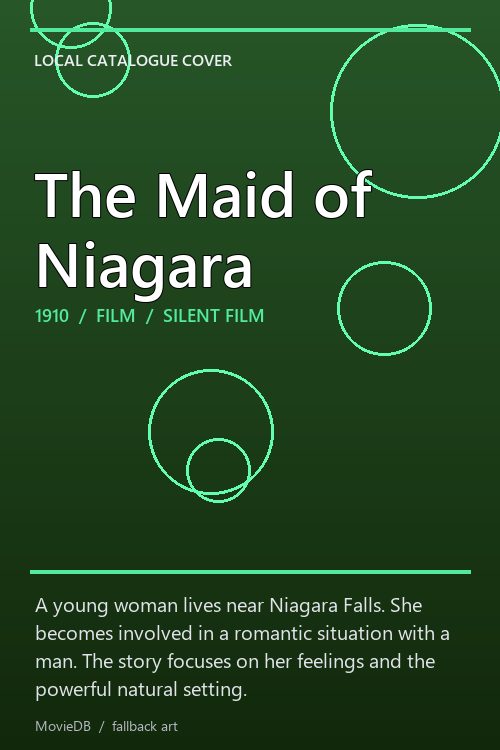 The Maid of Niagara poster